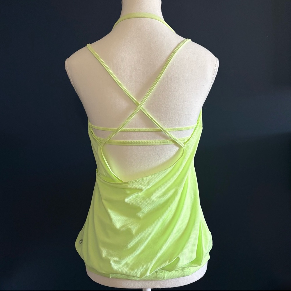 Sz4 Flow And Go Tank II 
Faded Zap Lululemon